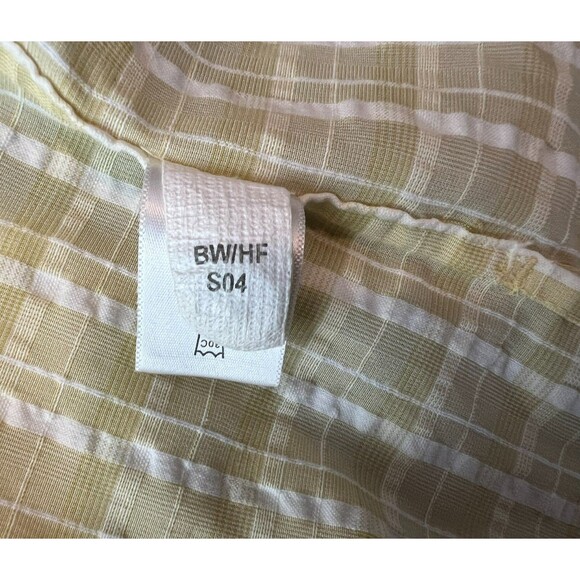 ExOfficio Beige Plaid Vented Button Long Short Sleeve Shirt  Men's XXL  Gorpcore - Picture 11 of 12